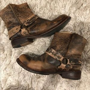 Bed Stu leather boots size 8